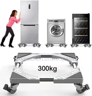 Adjustable Heavy Duty Washing Machine Fridge Stand