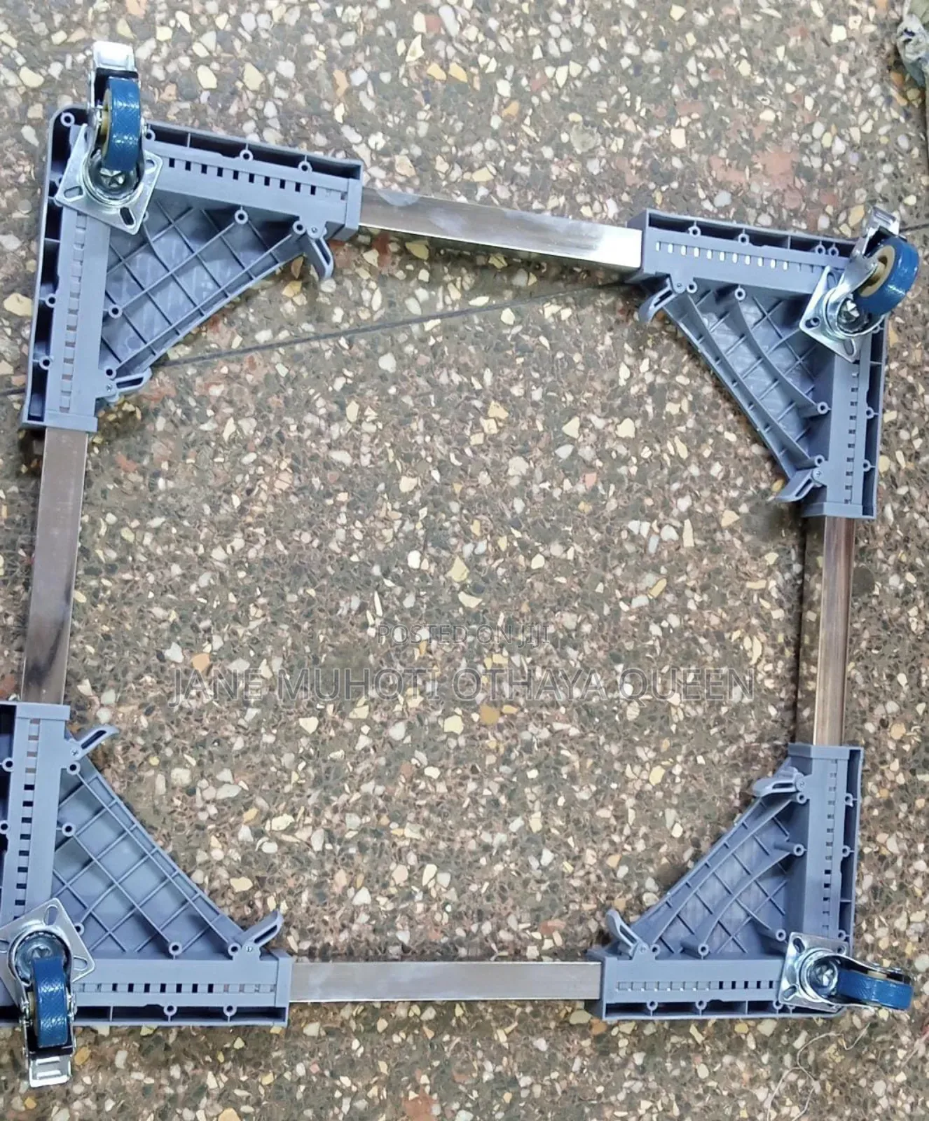 Adjustable Heavy Duty Washing Machine Fridge Stand