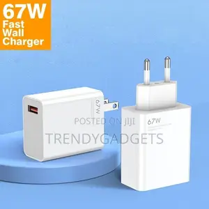 67watts Xiaomi Quick Charge Adapter + Type-C Cable for Redmi Poco