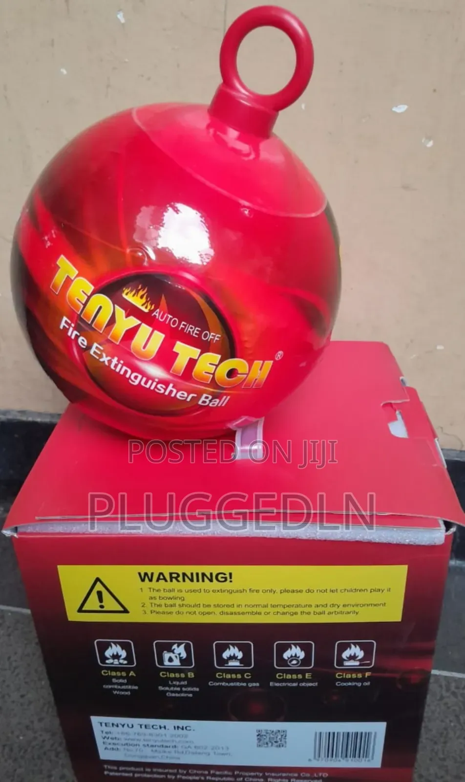 Tenyu Tech Fire Extinguisher Ball 4kgs *