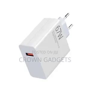 Xiaomi 67w Eu Fast Charger | Type-C Power Adapter + Data Cable
