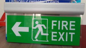Led Acrylic Emergency Fire Exit Signs - thumbnail 2