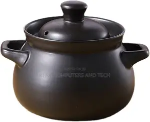 New Arrival Black Ceramic Cooking Pot