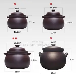 New Arrival Black Ceramic Cooking Pot