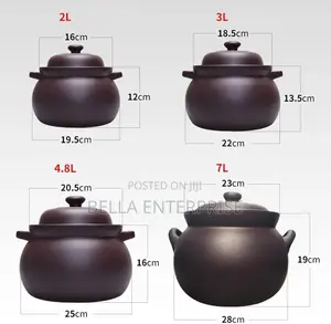 New Arrival Black Ceramic Cooking Pot