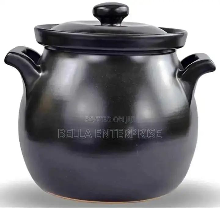 New Arrival Black Ceramic Cooking Pot