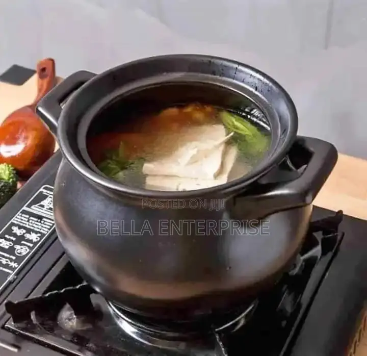 New Arrival Black Ceramic Cooking Pot