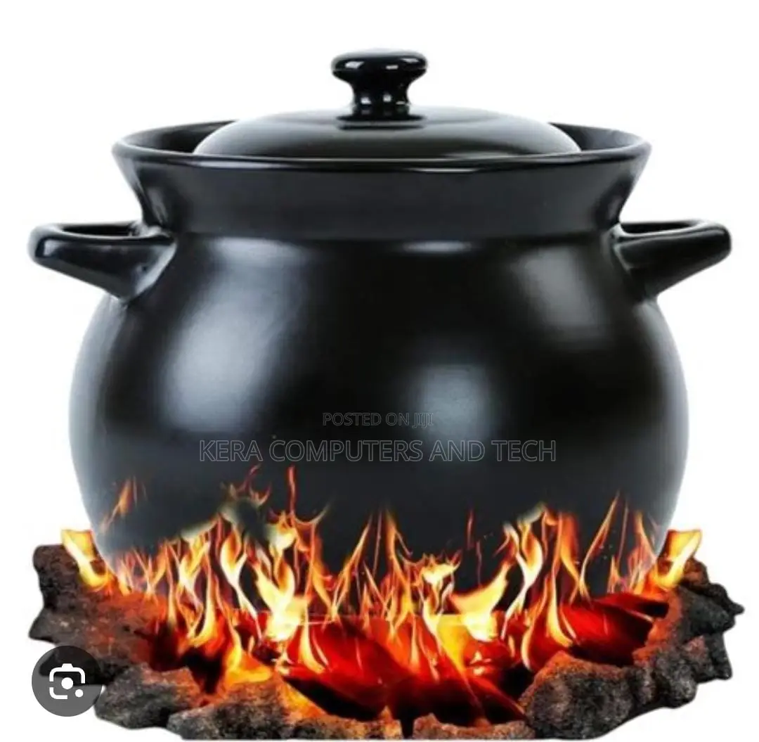 New Arrival Black Ceramic Cooking Pot