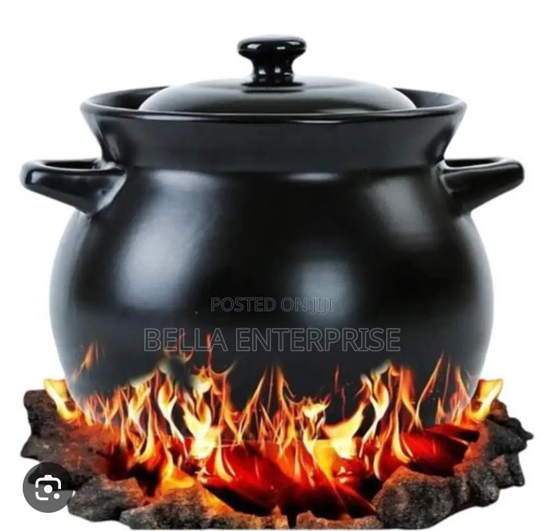 New Arrival Black Ceramic Cooking Pot