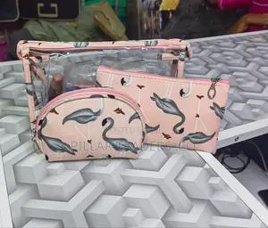 Flamingo Makeup Bag