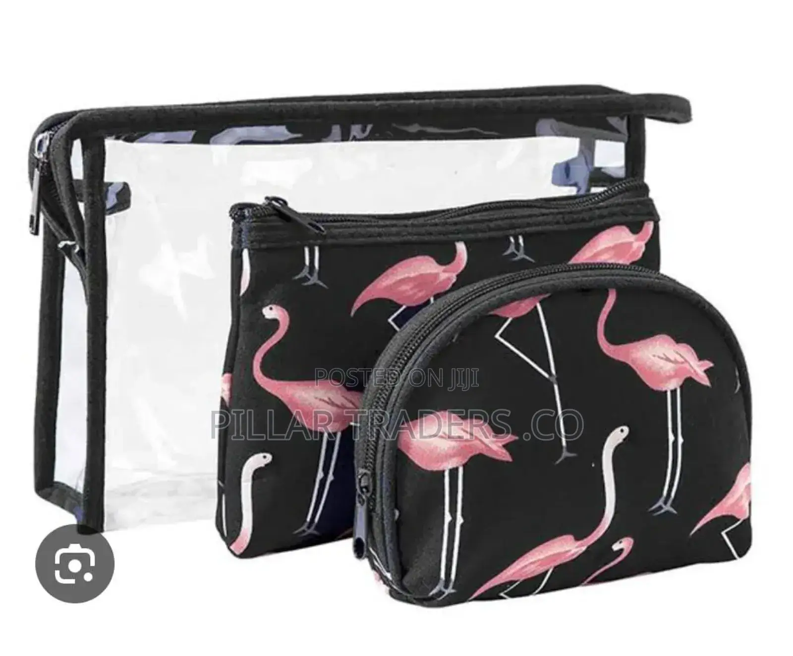 Flamingo Makeup Bag