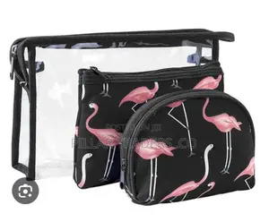 Flamingo Makeup Bag