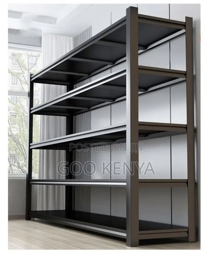 Home Shelf Rack ;Adjustable Angle Steel Shelving Rack for Commercial