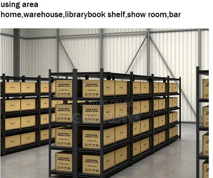Home Shelf Rack ;Adjustable Angle Steel Shelving Rack for Commercial
