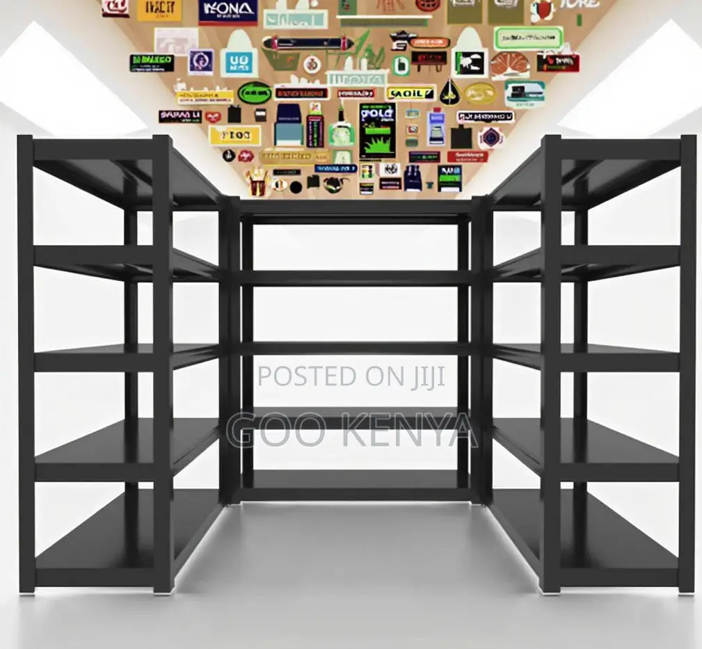 Home Shelf Rack ;Adjustable Angle Steel Shelving Rack for Commercial
