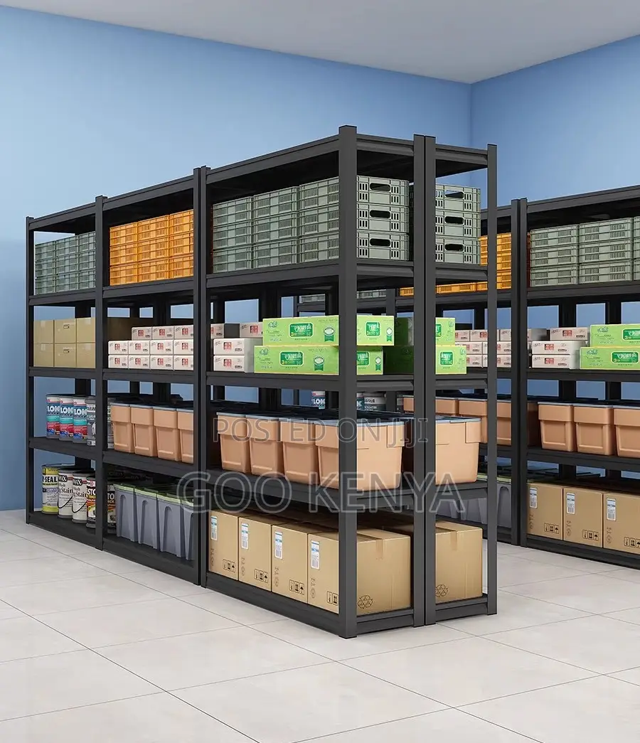 Home Shelf Rack ;Adjustable Angle Steel Shelving Rack for Commercial