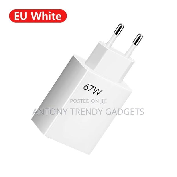 Xiaomi 67w Original Fast Charger | Type-c Adapter + 6a Cable Eu Plug - main view