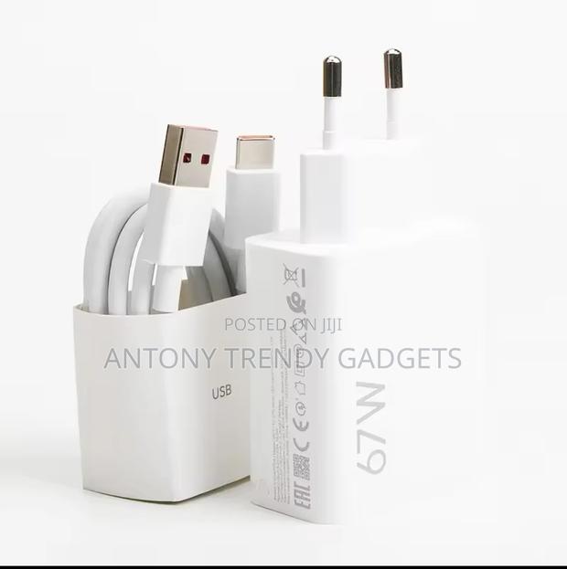 Xiaomi 67w Original Fast Charger | Type-c Adapter + 6a Cable Eu Plug - thumbnail 3