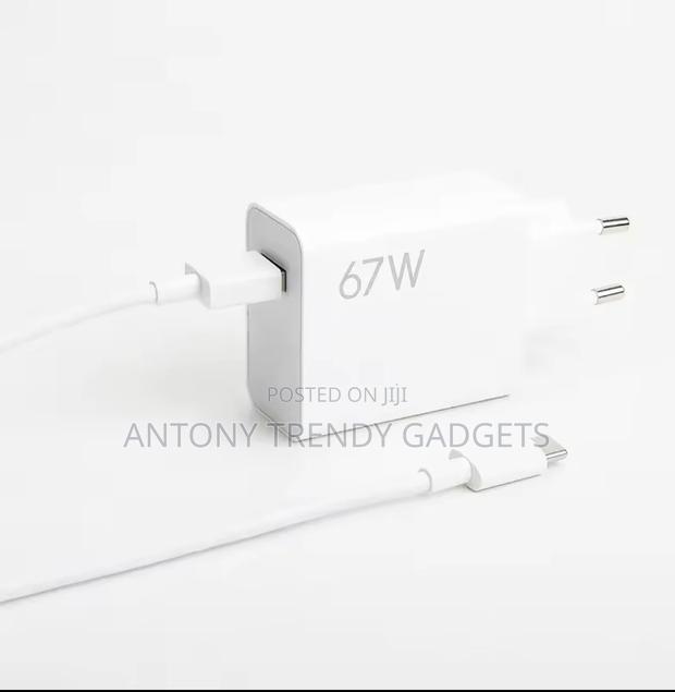 67w Xiaomi Fast Charging Usb-c Charger For Redmi, Poco & Mi Phones