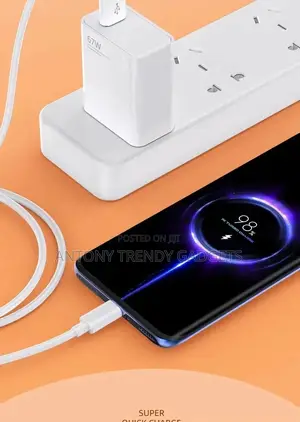 Xiaomi 67w Turbo Charge Adapter + Type-c Cable | Original Eu Charger