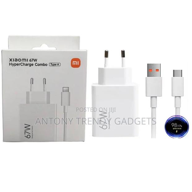Xiaomi 67w Power Adapter Quick Charge | Type-c Fast Charger Original - main view