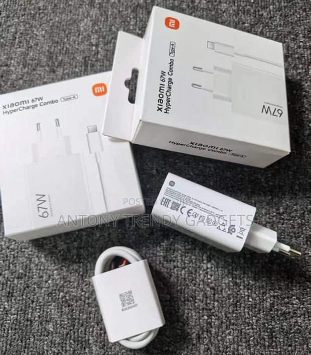 Xiaomi 67w Power Adapter Quick Charge | Type-c Fast Charger Original - thumbnail 5