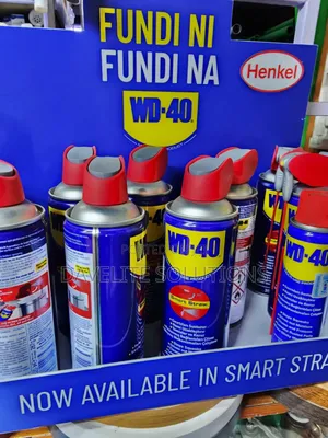Original Wd-40with Smart Straw Sprays 2 Ways, 400ml