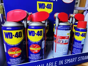 Original Wd-40with Smart Straw Sprays 2 Ways, 400ml
