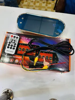 7" Wide Screen Mirror Monitor for Parking Assistance