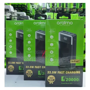 *Restocked;*
Oraimo Powergan 251 Ocw-5251ucc *25w Gan Ultra Fast*