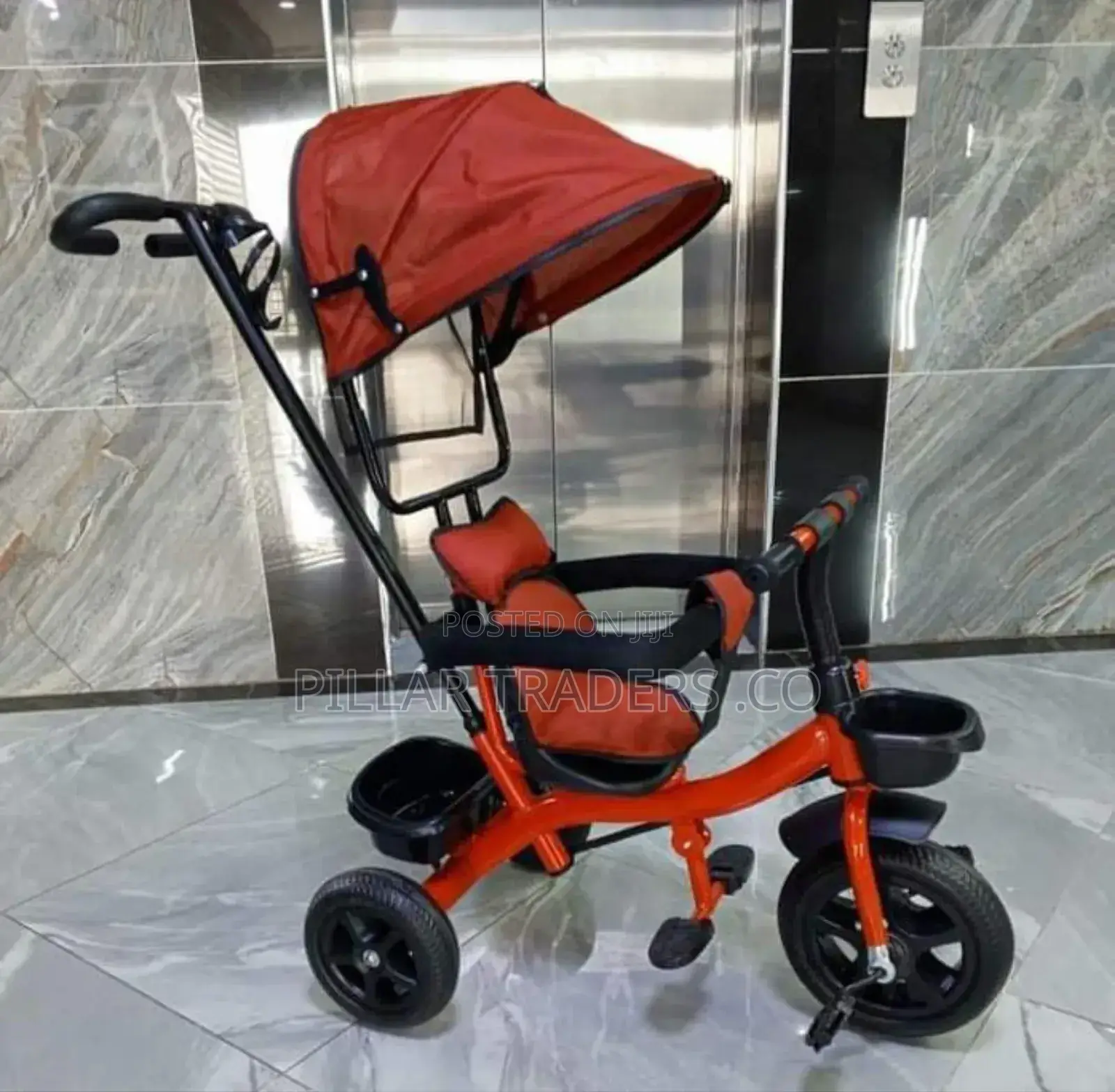 Baby Push Tricycle With Canopy