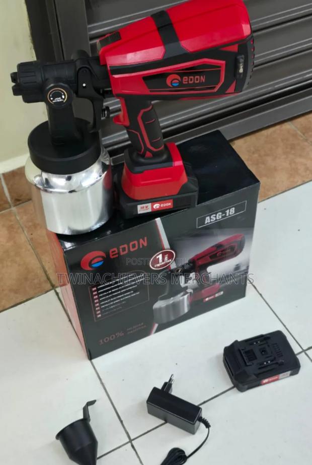 Cordless/Rechargable Spray Gun 18v/Edon Spray Gun