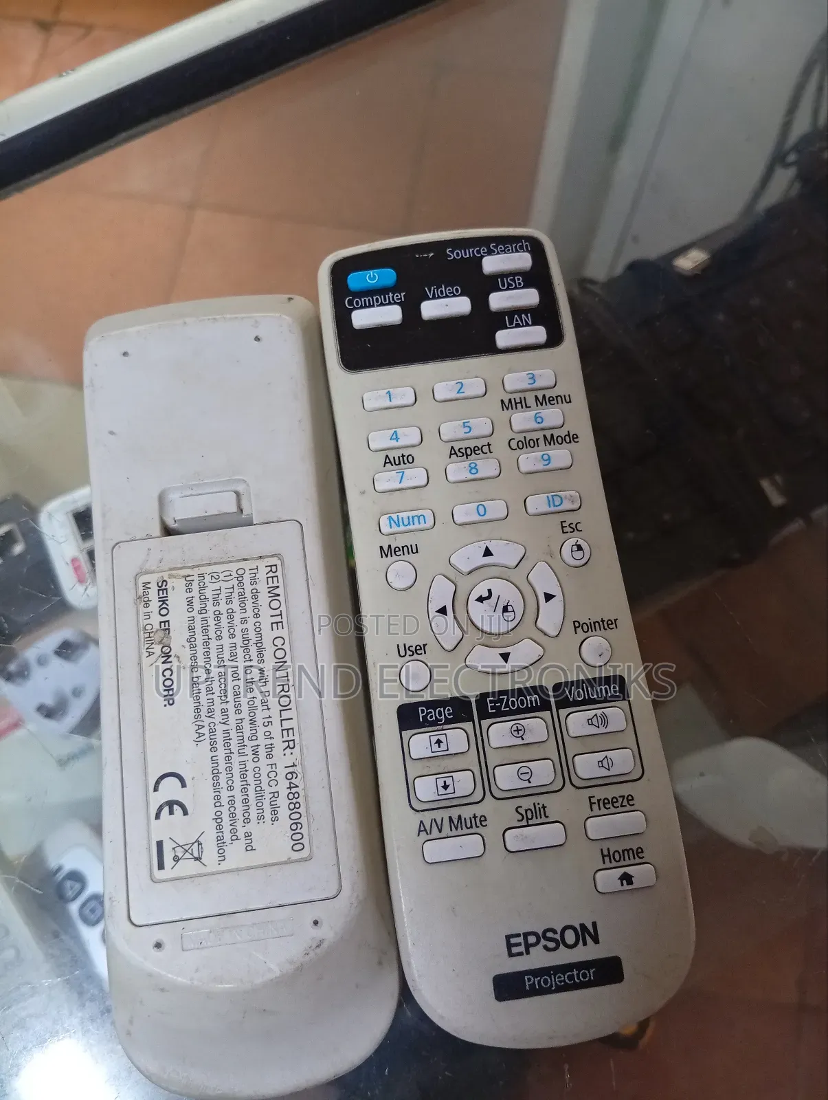 Original Epson Remote – Smooth Control for All Your Presentations
