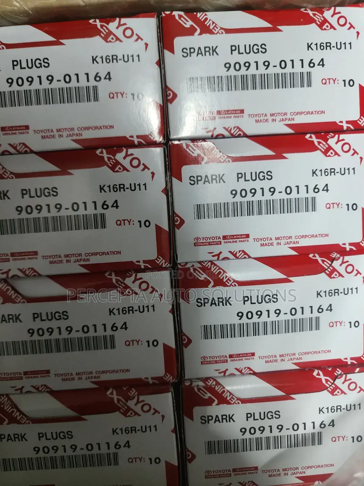 Toyota Allion, Auris, Avensis, Vitz, Echo K16r-U11(90919-01164)(4pack)