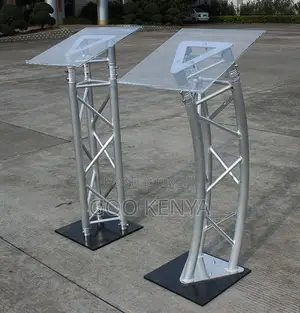 Office Conference Stand; Curved Podium Stand for Conferences Shows