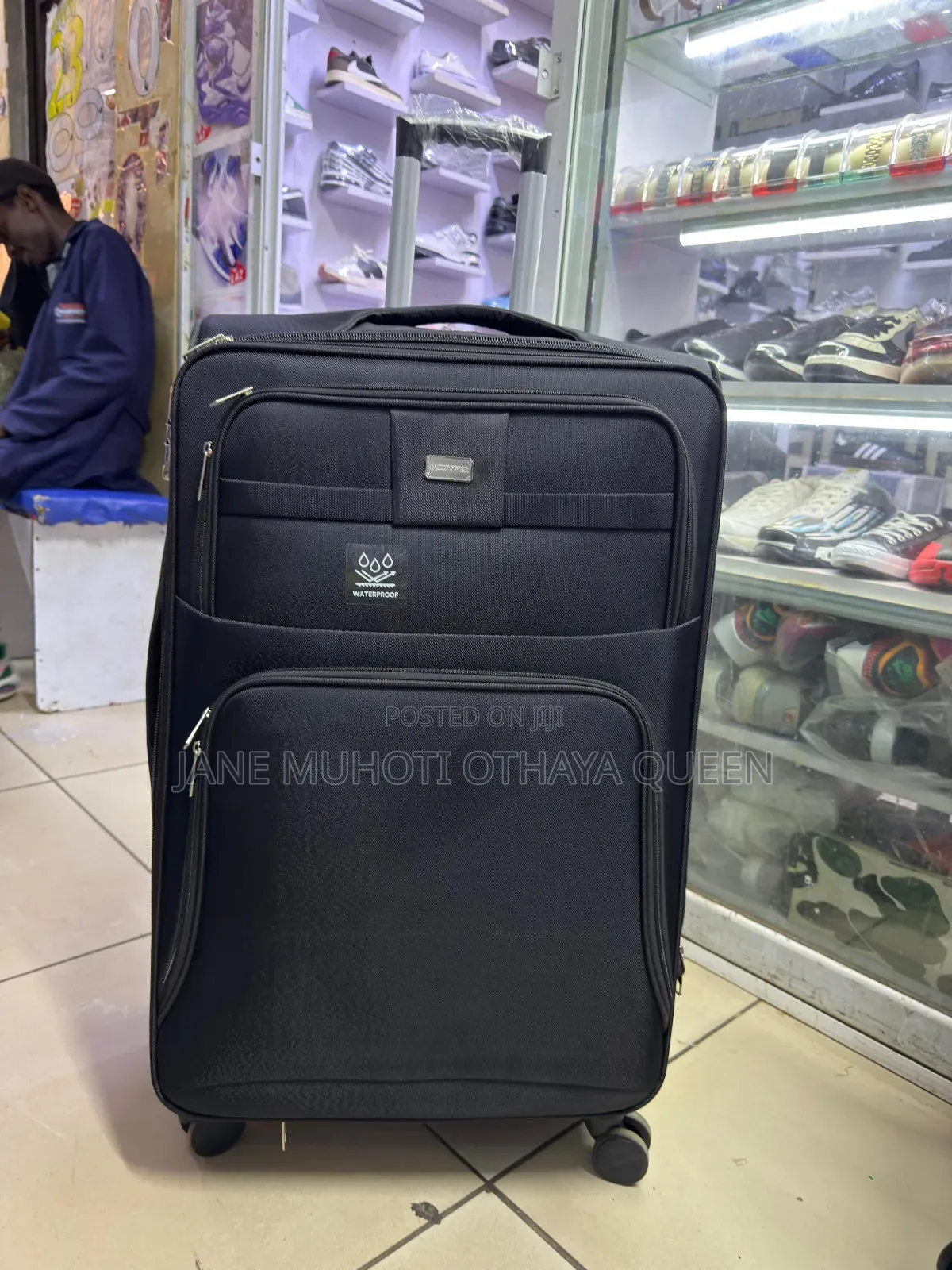 Large Size Fabric Suitcase