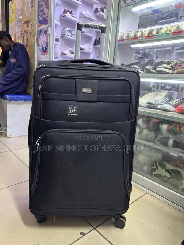 Large Size Fabric Suitcase - thumbnail 2