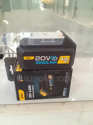 Deli 20v 4ah Lithium Iron Cordless Battery
