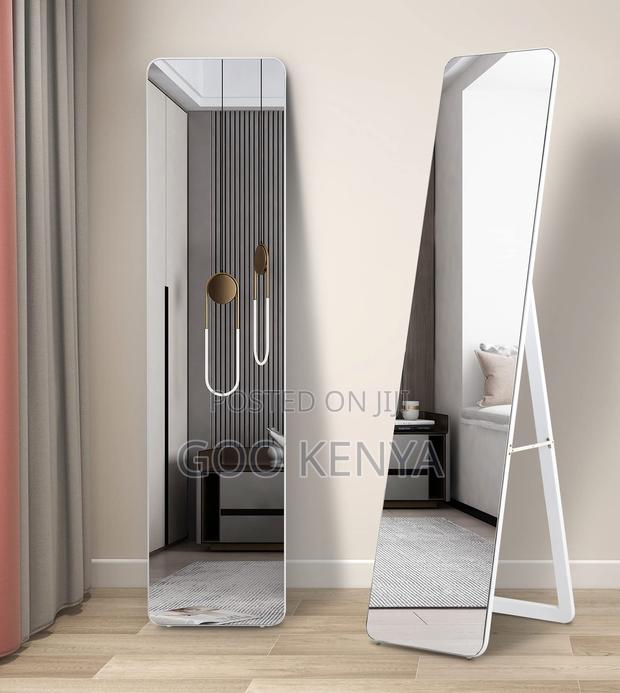 Home Mirror; Luxury Aluminium Frame Floor Mirror – Full Body View - thumbnail 6