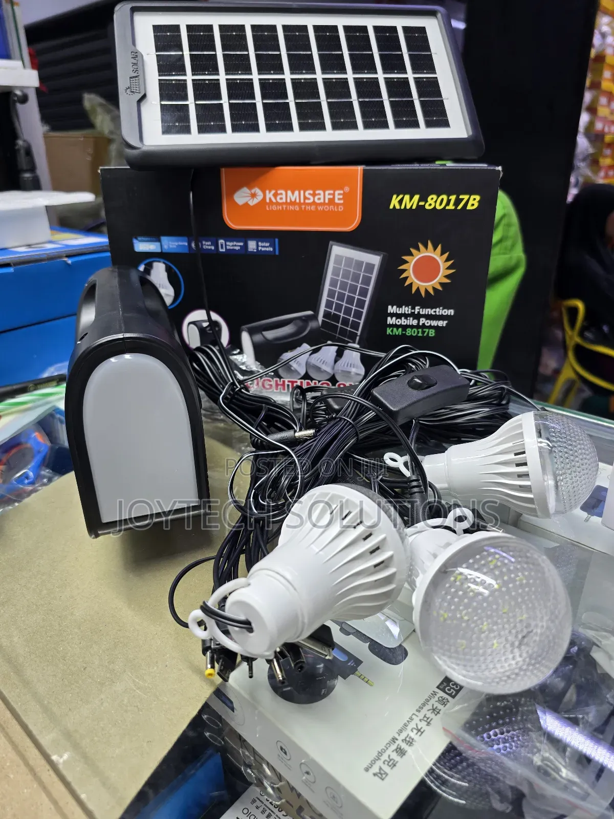 Kemisafe Solar Power Station [ Three Bulbs ]
