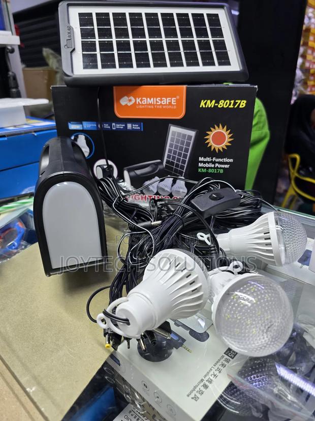 Kemisafe Solar Power Station [ Three Bulbs ]