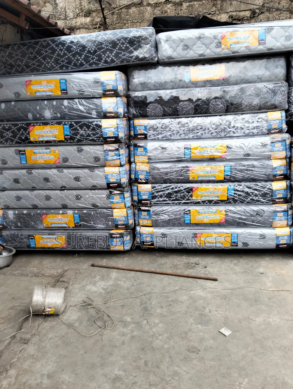 4 by 6 Medium Density 8inch Mattress .