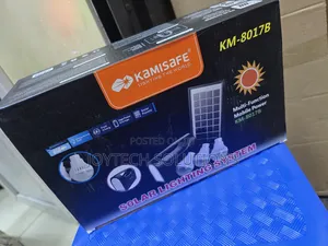 Km 801 7b Complete Home Solar Lighting System