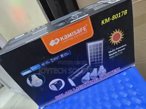 Km 801 7b Complete Home Solar Lighting System