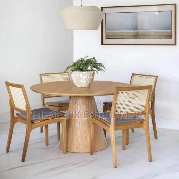 Rattan Chairs 4-Seater Set