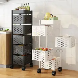 Rotating Square Kitchen Rack