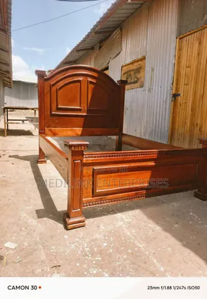 Adele Design Solid Mahogany Bed 5*6