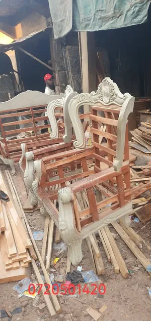 Royal Wooden Chairs Mahogany