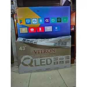 Vitron 43" Qled Smart Android Tv – Htc4300qfs