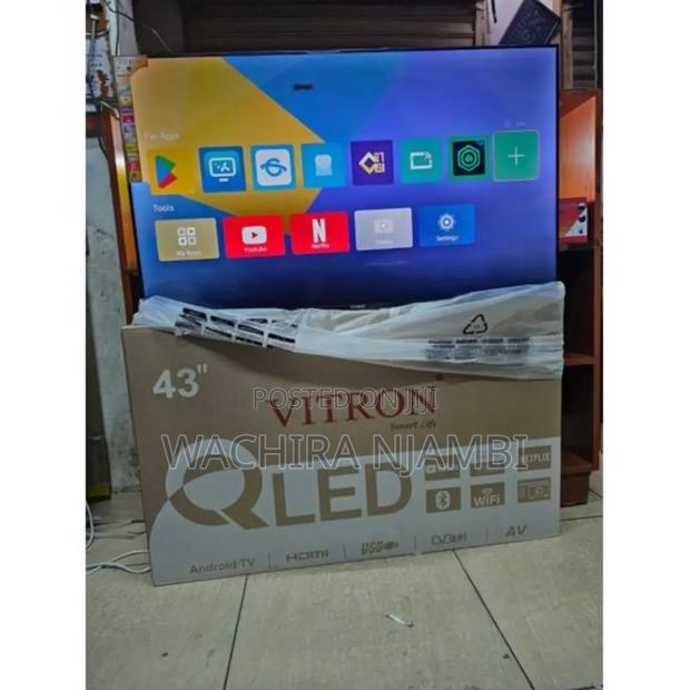 Vitron 43" Qled Smart Android Tv – Htc4300qfs - main view